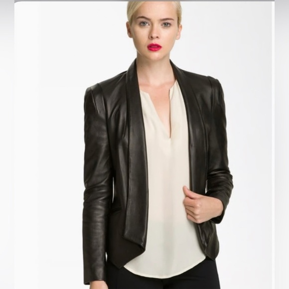 Rebecca Minkoff Jackets & Blazers - Rebecca Minkoff Lambskin Leather Jacket, Size Small